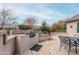 Built-in outdoor grill with patio furniture nearby at 16019 W Kino Dr, Surprise, AZ 85374