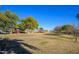Green grassy park with mature trees and playground equipment in the background at 17965 W Carol Ave, Waddell, AZ 85355