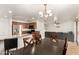 Open concept kitchen and dining area with modern finishes at 18907 N Vemto St, Maricopa, AZ 85138