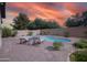 Relaxing poolside retreat with lounge chairs and a private patio area, perfect for enjoying sunny days at 2073 E Wildhorse Dr, Chandler, AZ 85286