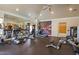 Community gym equipped with stationary bikes, treadmills, elliptical machines, and weight lifting machines at 2134 E Broadway Rd # 2033, Tempe, AZ 85282