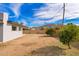 Large backyard with fruit trees and mountain views, providing a serene outdoor experience at 2227 W Paradise Dr, Phoenix, AZ 85029