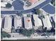 Aerial view of property in a suburban neighborhood with neatly arranged houses at 2865 E Cathy Dr, Gilbert, AZ 85296