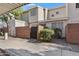 Attractive exterior of a townhome with a private entrance and landscaping at 625 S Westwood -- # 102, Mesa, AZ 85210
