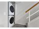 Convenient laundry area with stackable washer and dryer at 625 S Westwood -- # 102, Mesa, AZ 85210