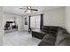 Living room features a comfortable sectional sofa and an office space at 625 S Westwood -- # 102, Mesa, AZ 85210