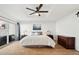 Bright bedroom with a king-size bed and access to a private patio at 7359 E Valley View Rd, Scottsdale, AZ 85250