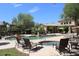 Inviting pool area with spa and lounge chairs at 16013 S Desert Foothills Pkwy # 2095, Phoenix, AZ 85048