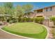 Community putting green for resident enjoyment at 16013 S Desert Foothills Pkwy # 2095, Phoenix, AZ 85048