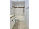 Clean bathroom with tub shower, toilet and vanity at 1701 E Colter St # 421, Phoenix, AZ 85016