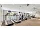 Fitness center with cardio and weight equipment at 1701 E Colter St # 421, Phoenix, AZ 85016