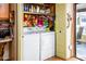 Convenient laundry closet with washer and dryer at 1841 E Augusta Ave, Chandler, AZ 85249