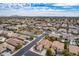 Expansive aerial view of a residential community featuring well-maintained streets and homes at 1851 W Pelican Dr, Chandler, AZ 85286