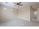 Carpeted bedroom with ample natural light, providing a serene and inviting atmosphere at 1851 W Pelican Dr, Chandler, AZ 85286