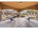 Covered picnic area with stone accents, offering a comfortable space with tables for outdoor dining and community gatherings at 1851 W Pelican Dr, Chandler, AZ 85286