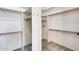 Spacious walk-in closet with ample shelving and hanging space at 22432 N 48Th St, Phoenix, AZ 85054