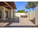 Spacious patio great for outdoor entertaining and relaxation at 2571 N Miller Rd, Scottsdale, AZ 85257