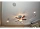 Ceiling with recessed lighting and multiple ceiling fans at 26293 W Sierra Pinta Dr, Buckeye, AZ 85396