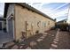 Side yard with a stone pathway leading to the back at 26293 W Sierra Pinta Dr, Buckeye, AZ 85396