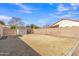 Large grassy backyard with storage shed at 3020 E Lark Dr, Chandler, AZ 85286