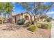 House with desert landscaping and a block wall at 3020 E Lark Dr, Chandler, AZ 85286