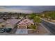 Aerial view of a home showcasing the front yard and surrounding neighborhood at 3102 W Louise Dr, Phoenix, AZ 85027