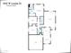 A clear and easy-to-read floor plan showcasing the layout of the house and room dimensions at 3102 W Louise Dr, Phoenix, AZ 85027