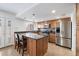 Modern kitchen featuring stainless steel appliances and an island at 4316 N Parkway Ave, Scottsdale, AZ 85251