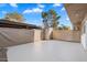 Private patio with storage shed and gated access at 4316 N Parkway Ave, Scottsdale, AZ 85251