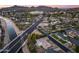 Aerial view of a house, highlighting its position near a canal and main road at 4501 E Calle Redonda --, Phoenix, AZ 85018