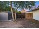 Backyard with shed and gate at 4501 E Calle Redonda --, Phoenix, AZ 85018