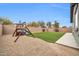 Backyard with artificial turf and playset at 11004 N 154Th Ln, Surprise, AZ 85379