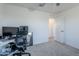 Bright bedroom with desk setup and ample closet space at 13184 N 144Th Ln, Surprise, AZ 85379