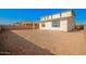 Large backyard with plenty of space for recreation and landscaping at 16917 W Jenan Dr, Surprise, AZ 85388