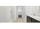 Modern bathroom featuring double vanity and shower at 1707 W Sheridan Ave, Apache Junction, AZ 85117