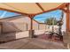 Backyard workout area featuring a concrete patio and workout equipment at 17347 W Statler St, Surprise, AZ 85388