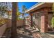 Landscaped pathway leads to private backyard oasis at 19127 E Wiki Way, Rio Verde, AZ 85263