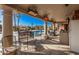 Covered patio overlooking a refreshing pool at 19127 E Wiki Way, Rio Verde, AZ 85263