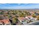 Golf course and neighborhood view from above at 20642 N 268Th Dr, Buckeye, AZ 85396