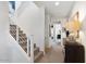 Upstairs hallway with staircase and view of bedrooms at 23393 N 73Rd Way, Scottsdale, AZ 85255