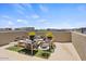 Relaxing rooftop patio with seating and city views at 23393 N 73Rd Way, Scottsdale, AZ 85255