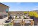 Rooftop patio with seating area and artificial turf at 23393 N 73Rd Way, Scottsdale, AZ 85255