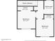 Floor plan of the second floor with two bedrooms and a full bathroom at 235 N 22Nd Pl # 565, Mesa, AZ 85213