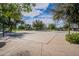 Outdoor community basketball court featuring multiple hoops and well-maintained pavement for recreational use at 2637 S Sandstone St, Gilbert, AZ 85295