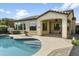 Single-story house with a covered patio and pool at 28107 N 123Rd Ln, Peoria, AZ 85383