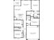 Detailed floorplan of a single-Gathering home with labeled rooms, including bedrooms, kitchen, great room, and garage at 28242 N Nealite Dr, San Tan Valley, AZ 85143