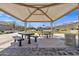 Covered picnic area with tables and benches at 2885 W New River Dr, San Tan Valley, AZ 85144