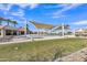 Relaxing community pool with shade structures and play area at 2885 W New River Dr, San Tan Valley, AZ 85144