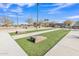 Community cornhole court with artificial turf at 2885 W New River Dr, San Tan Valley, AZ 85144