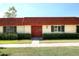 Front view of single story home with red tile roof at 3928 N Granite Reef Rd, Scottsdale, AZ 85251